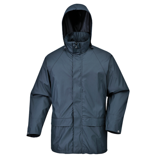 PARKA IMPERMEÁVEL EM PU AZUL ESCURA S350 PARKA IMPERMEÁVEL EM PU AZUL ESCURA S350